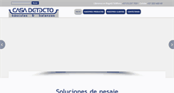 Desktop Screenshot of casadetecto.com
